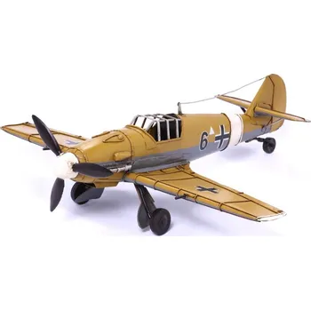 Model: Letadlo MESSERSCHMITT BF 109 (Kovový dekorativní model MESSERSCHMITT BF-109 z roku 1935)