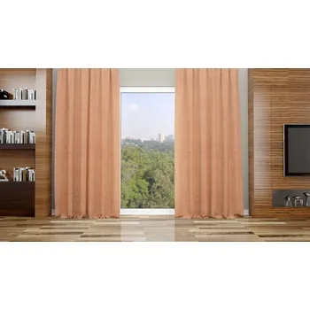 Orbytex Zatemňovací závěs hotový - Alan skořicový Rozměry: Š/V 145x150 (1ks), Vršek závěsu: ŘASÍCÍ STUHA