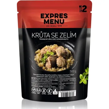 Hotové jídlo EXPRES MENU Krůta se zelím 500 g