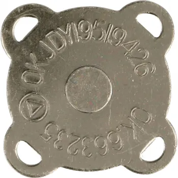 Magnetické druky starostříbrné našívací (Magnetické druky starostříbrné)