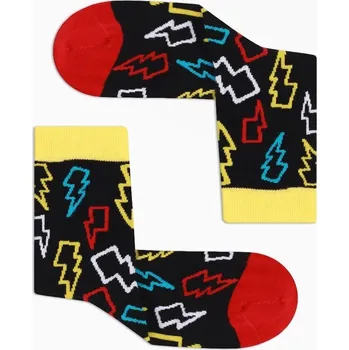 Dámské ponožky Bolero | Dámské ponožky z kvalitní česané bavlny- hromy a blesky BOL 053