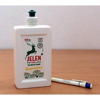 Prací gel Jelen na ruční praní kopretina 0,5l