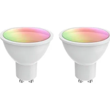 Žárovka Smart LED žárovka GU10 5,5W RGB CCT WOOX R9076/2pack WiFi Tuya sada 2ks