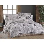 TipTrade Bavlněné povlečení 140x200 + 70x90 cm - Ginko bílé