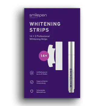 Přípravek na bělení chrupu Smilepen Whitening Strips bělicí pásky + bělicí pero