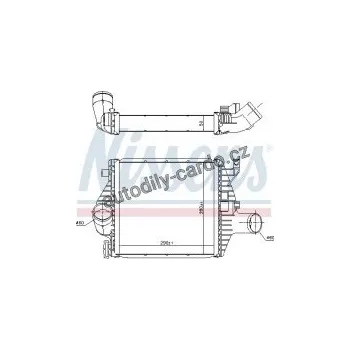Chladič motoru Chladič turba NISSENS 96894