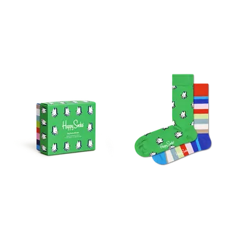 Dámské ponožky Happy Socks XDOS02-7300 multicolor, vel. 36-40