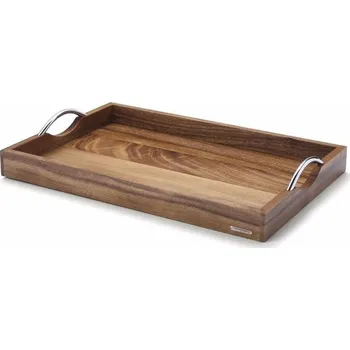 Continenta Podnos akácie 53 x 36 cm hnědý