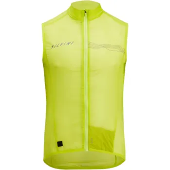 Cyklistická bunda Vesta Silvini Tenno MJ1602 lime-cloud Velikost: XL