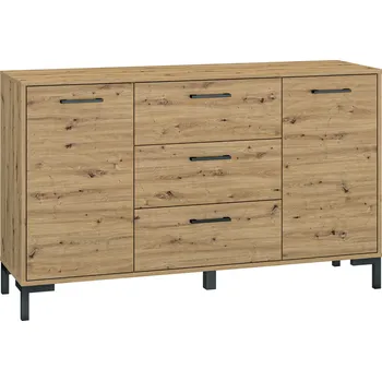 Komoda Komoda zásuvková dub artisan NEVIO 12