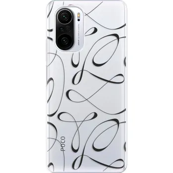 Pouzdro na mobilní telefon Odolné silikonové pouzdro iSaprio - Fancy - black - Xiaomi Poco F3