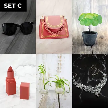 ORANGEMONKIE FOLDIO3 COLORED BACKDROP SET (6 colors) BACKDROP: SET C