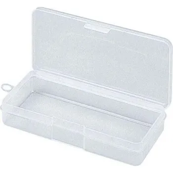 Pouzdro na rybářské vybavení Krabička Box Meiho MC 140 transparent