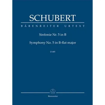 Symphony no. 5 B-flat major D 485