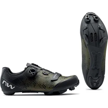 Pánské cyklistické tretry Northwave pánské tretry Razer 2, Black/Forest Velikost 46