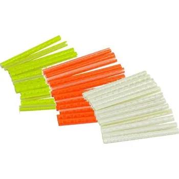 reflexní klip na dráty 12ks oranžové