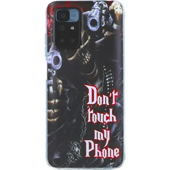 Pouzdro na mobilní telefon Kryt Xiaomi Redmi 10 silikon Smrťák (obal neboli pouzdro na Xiaomi Redmi 10)