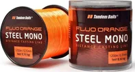 Tandem Baits Silon Steel Mono Fluo oranžový 0,35 mm/1200 m