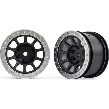 RC vybavení Traxxas disk 2.2" šedý/chromovaný (2) (zadní)