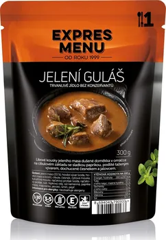 jídlo na cestu EXPRES MENU Jelení guláš 300 g