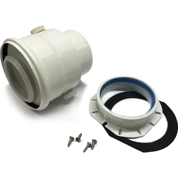 Kouřovod Brilon kotlový adaptér ZEM pro koaxiální připojení DN125/80