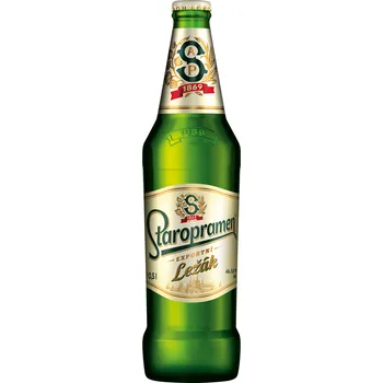 Pivo Staropramen Ležák 12° 0,5 l sklo