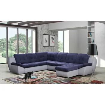 Sedací souprava Stagra Rohová sedací souprava MELLO U Mello: Pravé provedení - 3SBL+R+3F+OSBP