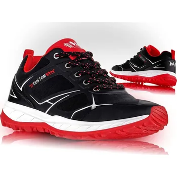 Dámská treková obuv VM Footwear Melbourne 4805-35 Outdoorové softshellové boty červené 48 4805-35-48