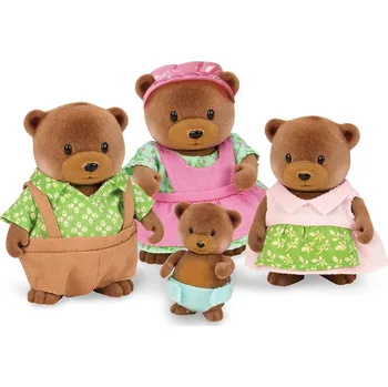 Figurka Li'l Woodzeez medvědí rodina