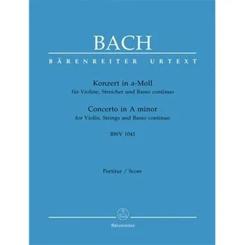 Koncert pro housle, smyčce a basso continuo a moll BWV 1041