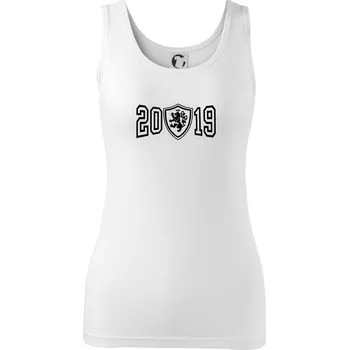 Dámské tričko Narozeninový motiv - znak - 2019 - Dámské tílko - XL ( Bílá )