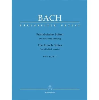 Francouzské suity (zdobená verze) BWV 812-817