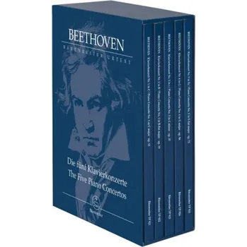 Hudebniny Die fünf Klavierkonzerte