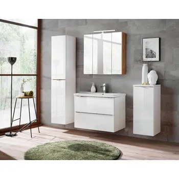 Koupelnový nábytek ArtCom Koupelnový komplet CAPRI White 80/3