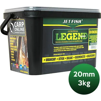 Boilies JET FISH - Boilie Legend 20mm 3kg - Fermentovaná ančovička