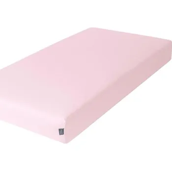 Dětsný nábytek Ceba Prostěradlo Žerzej napínací s gumou 120x60cm růžová