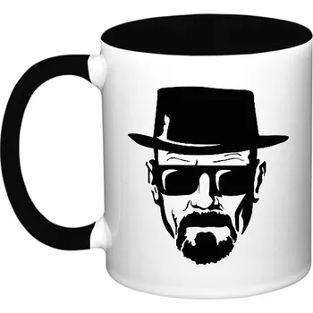 Hrnek malý barevný s potiskem Heisenberg