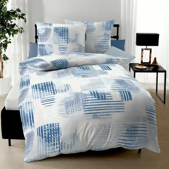 Povlečení Kaeppel | Krepové povlečení Reload modré, 140x200, 70x90