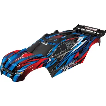 RC vybavení Traxxas karosérie modrá: Rustler 4x4 VXL