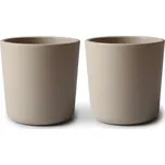 Mushie pohárik 2 ks Vanilla