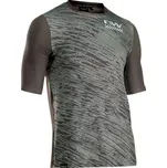 Northwave Bomb Jersey Short Sleeves, GreenFore/Grey Velikost L