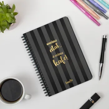 Zápisník Lovelu Zápisník – Potřebuji kafe!