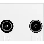 BIURO Zásuvka TV-R koncová Kanlux 25327