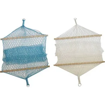 Houpací síť Síť závěsná houpací s rozpěrným prkénkem 190cm