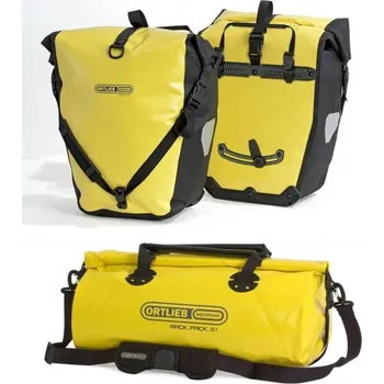 brašna na kolo Ortlieb Back-roller Classic zadní brašny + Ortlieb Rack-Pack 31l olivová + DÁREK + Doprava ZDARMA