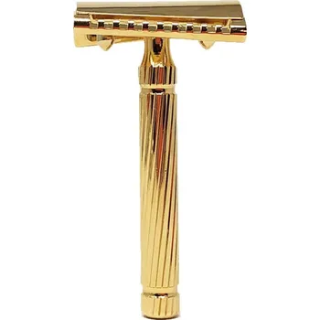 Břitva na holení Fatip Piccolo Storto Gold Testina Gentile holicí strojek