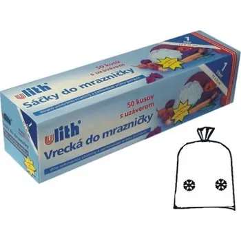 Sáček na potraviny Sáček do mrazáku, délka 45 cm, šířka 28 cm, transparentní, 20 ks