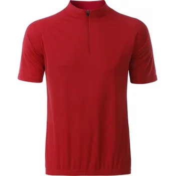 Pánská móda Pánský cyklo dres JAMES NICHOLSON JN512 RED L