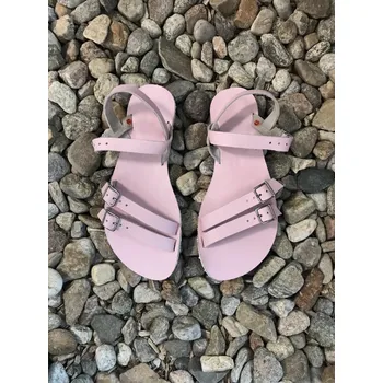 Dámské sandále Jenon Leather AMY růžové (vyměkčená pata) Velikost: 40