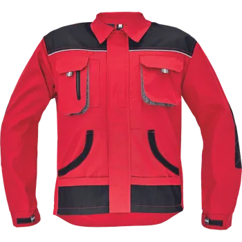pracovní bunda Cerva Bunda pracovní FF CARL BE-01-002 červená/černá 56